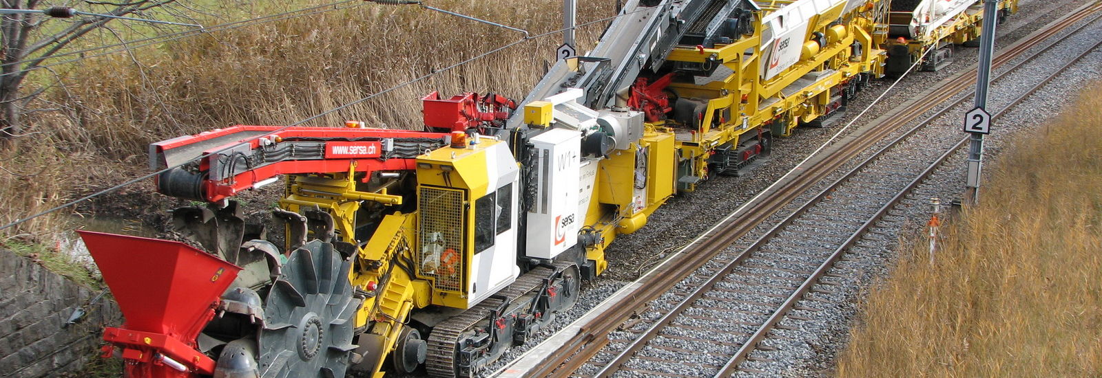 Gesamterneuerung Weichen mit System W+ in der Normalspur