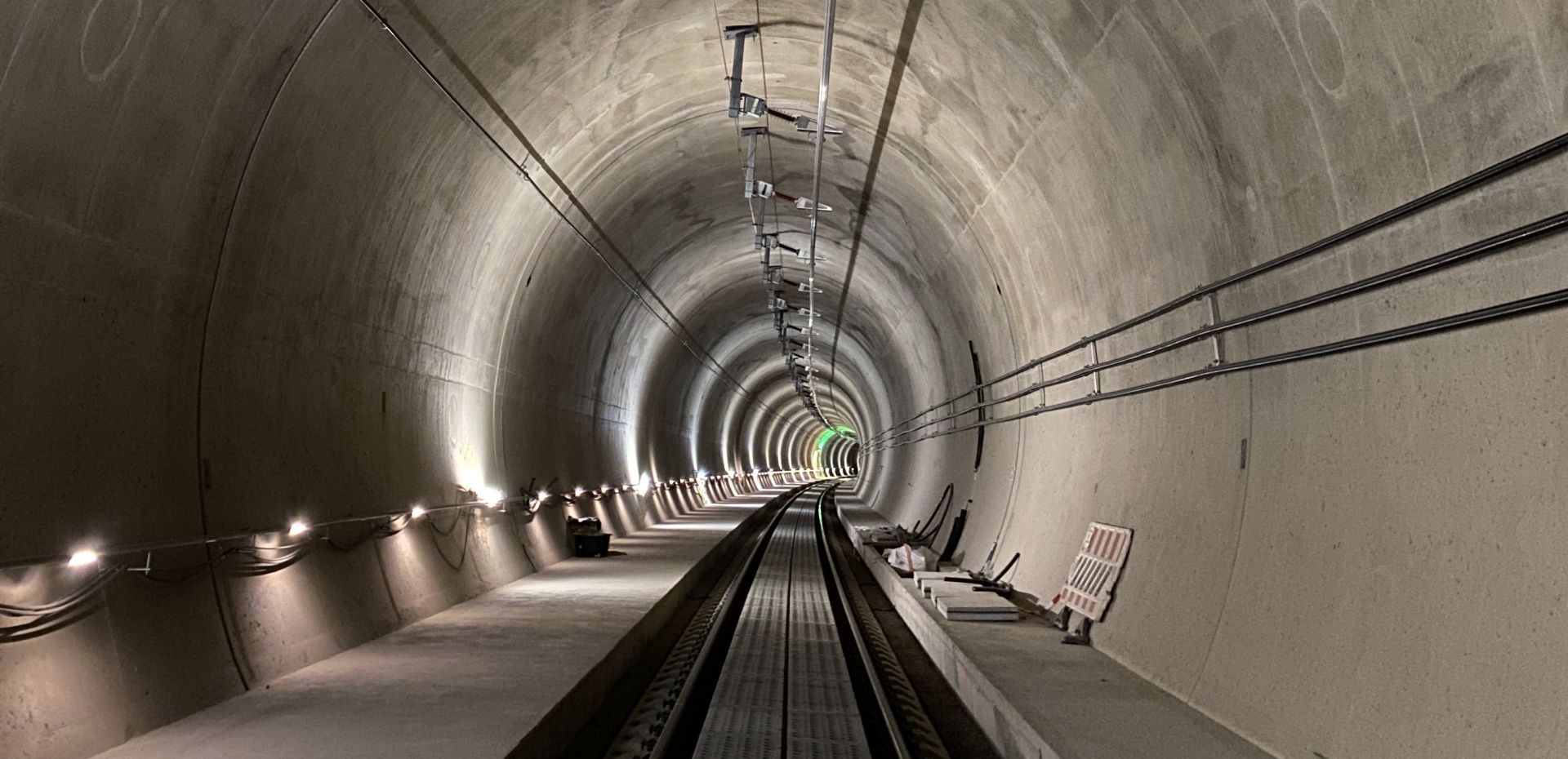 Koralmtunnel-Stromschiene