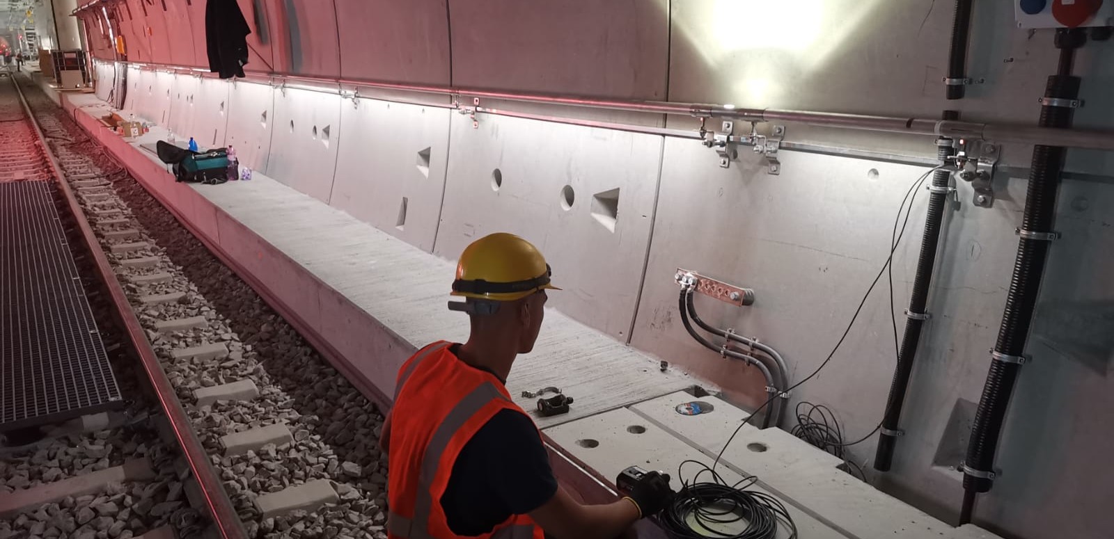 LED-Handlauf „HandrailIT“ Tunnel