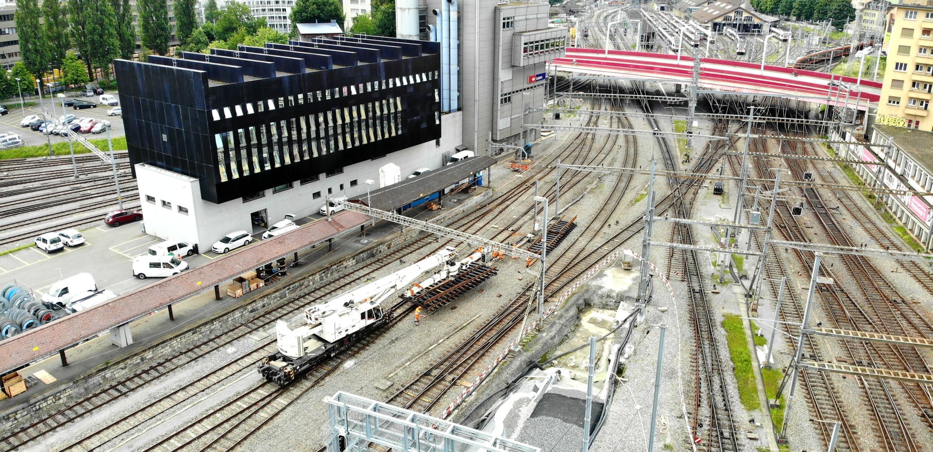 Doppelspureinführung Zentralbahn Luzern