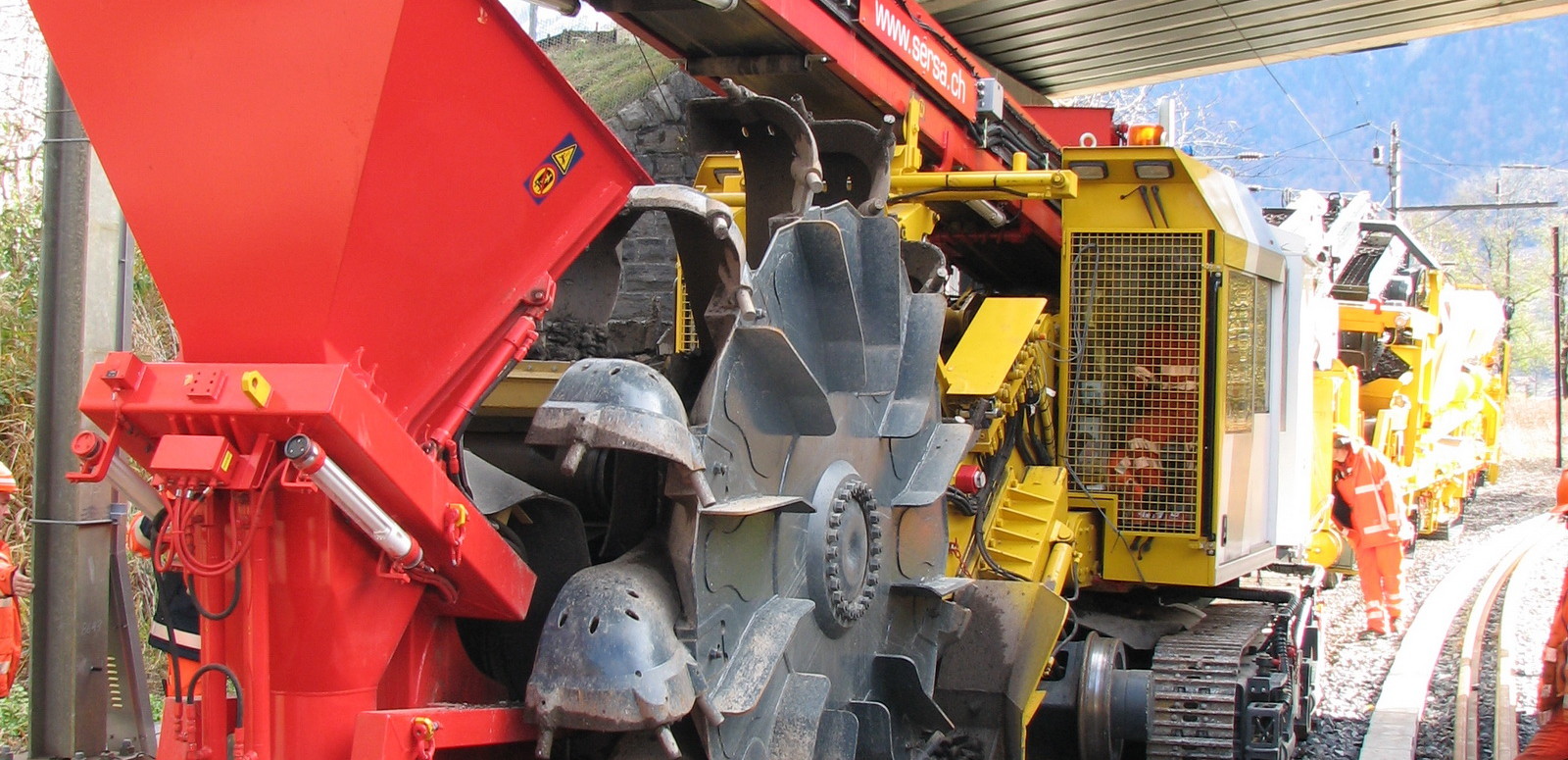 Gesamterneuerung Weichen mit System W+ in der Normalspur