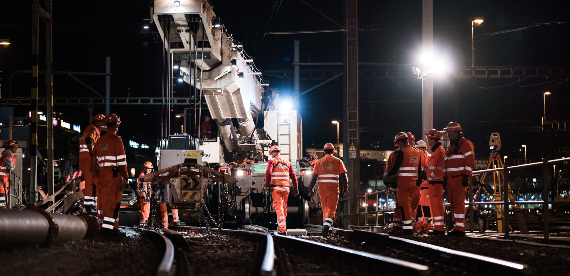 Gesamterneuerung Weichen