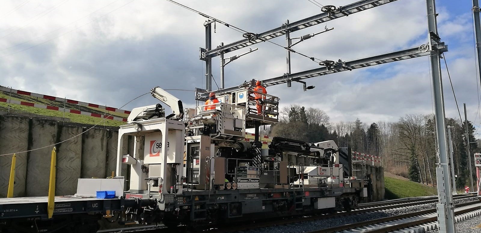 Fahrleitung Rosshäusern