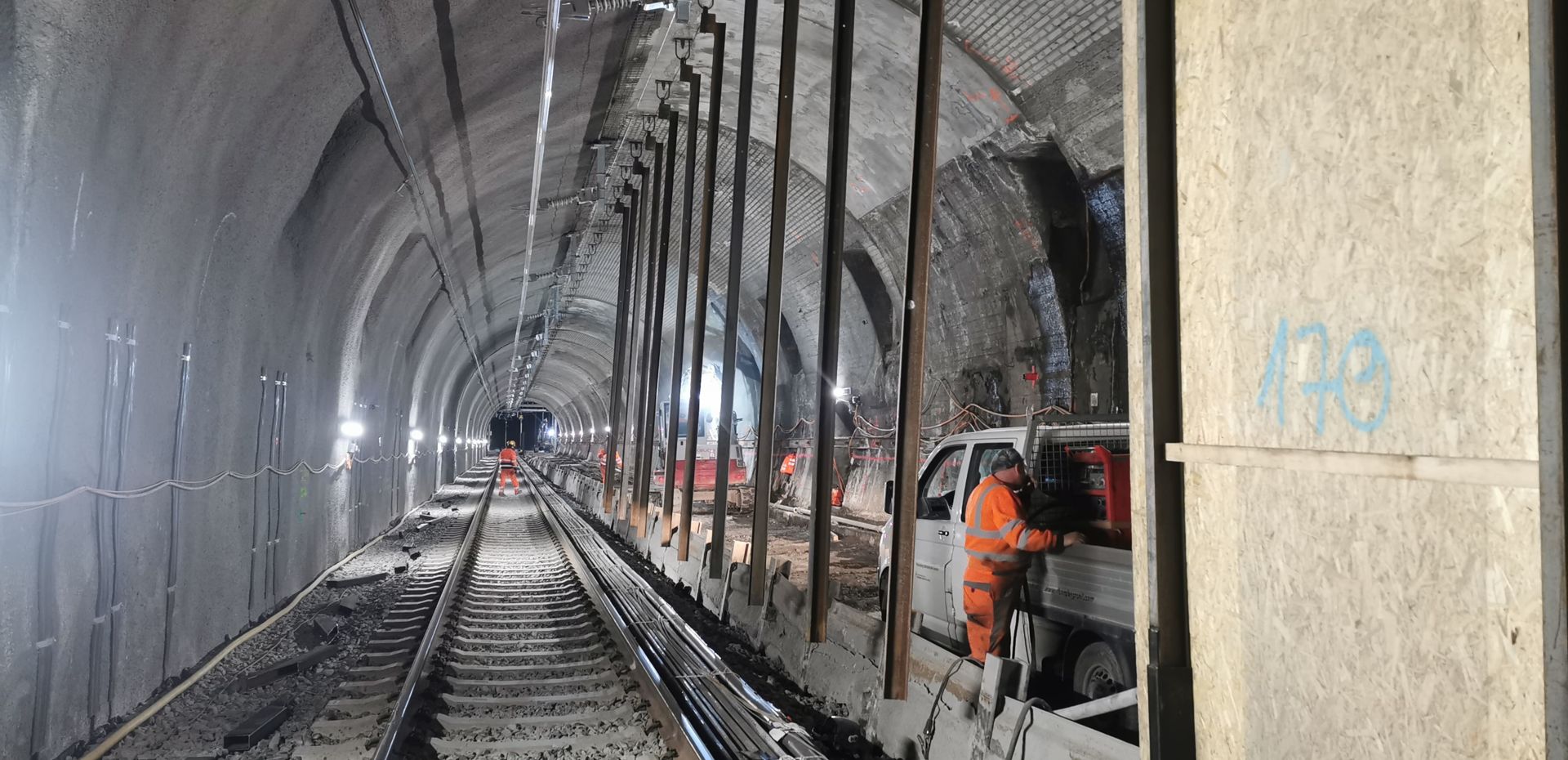 Bommersteintunnel-Schutzwand
