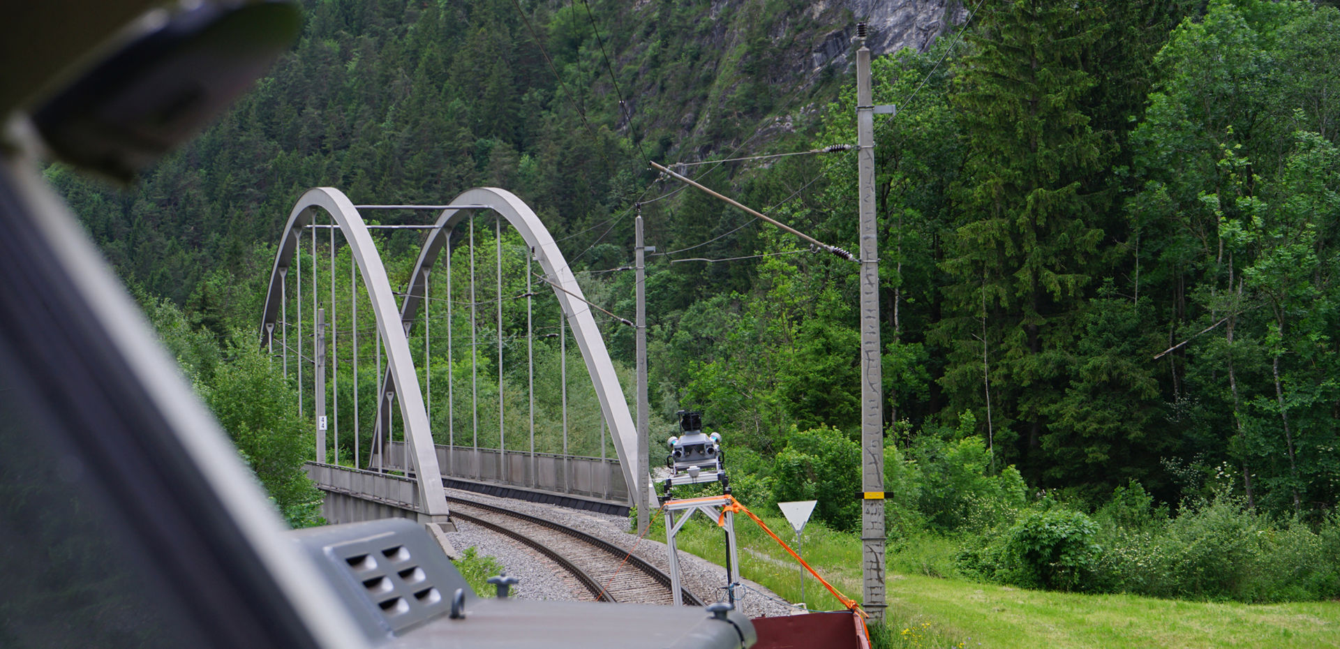 Mobile Mapping an der Montafoner Bahn