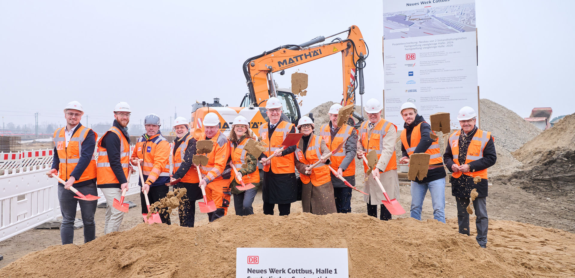 Neues Werk Cottbus: Spatenstich für zweite Halle des größten und ...