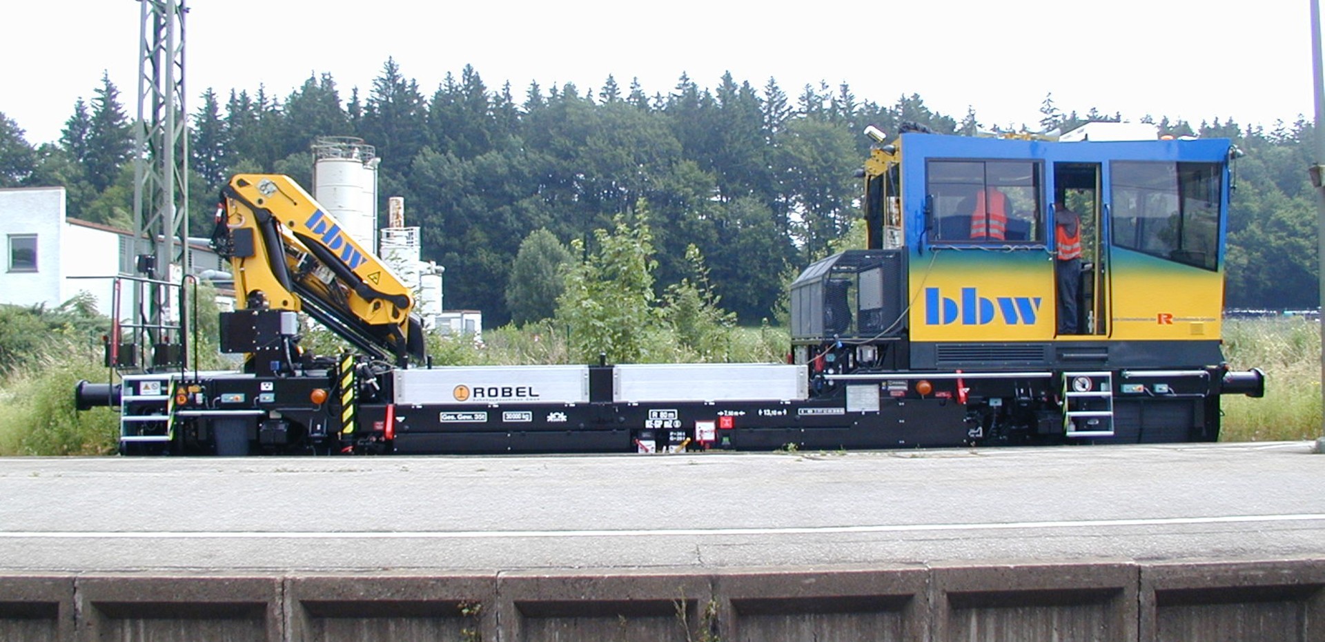 Maschineller Gleisbau Baustellenlogistik GKW 54.22