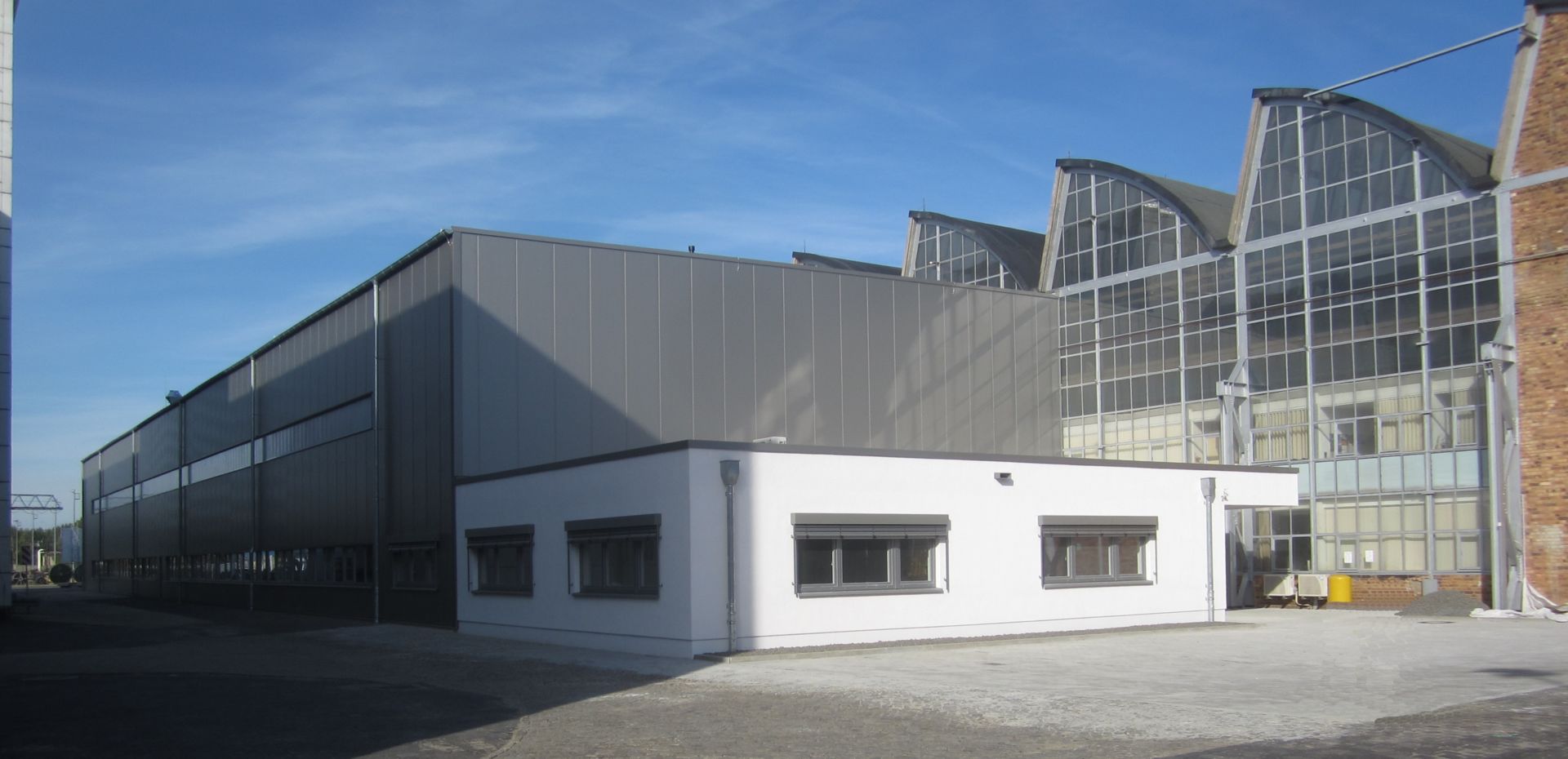 Instandhaltung Schienenfahrzeuge Firmengebäude JumboTec