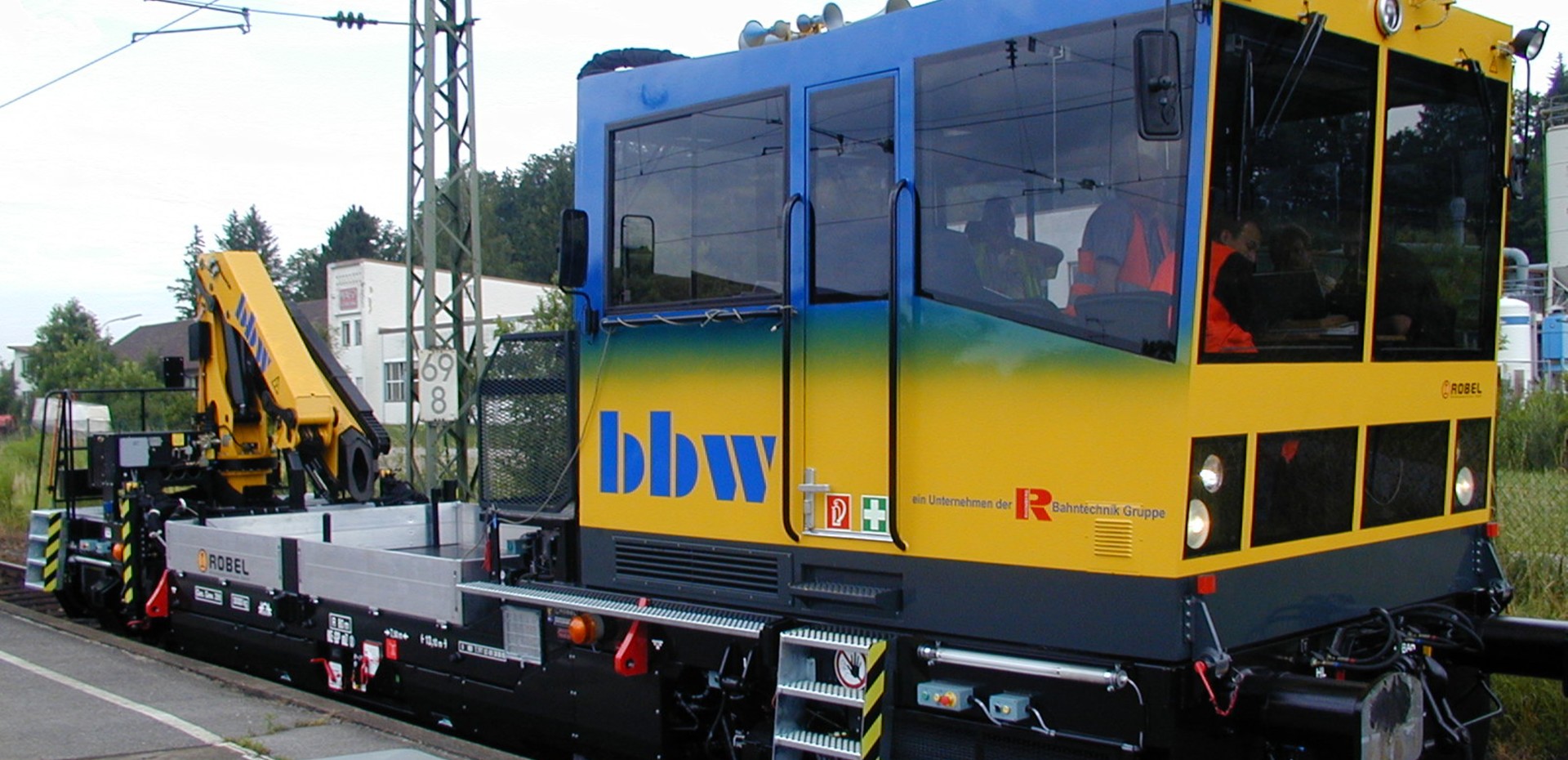 Maschineller Gleisbau Baustellenlogistik GKW 54.22 Foto 2