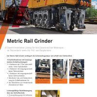 DE - Metric Rail Grinder Factsheet