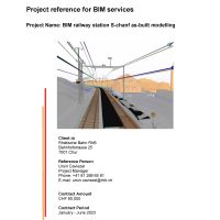RSRG DRS Project Reference_BIM railway station S-chanf as-built modelling