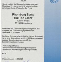 Pos. 09 - 141107_Urkunde_UEZ_Gleisbau_e.V