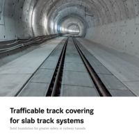 Product folder Trafficable track covering