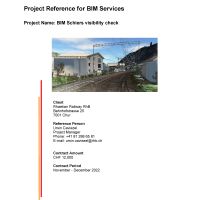 RSRG DRS Project Reference_BIM Schiers visibility check