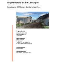 RSRG DRS Referenz_BIM Schiers Sichtbarkeitsprüfung