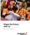 Folder Shape the future with us