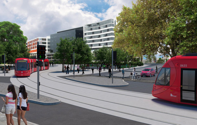 Newcastle Light Rail Project