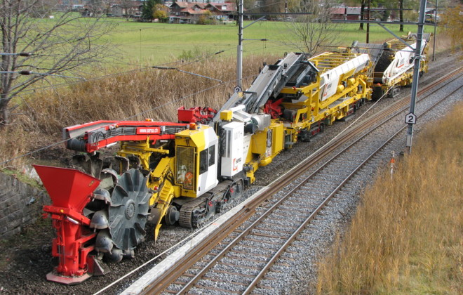Gesamterneuerung Weichen mit System W+ in der Normalspur
