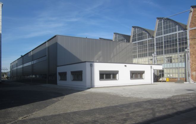 Instandhaltung Schienenfahrzeuge Firmengebäude JumboTec