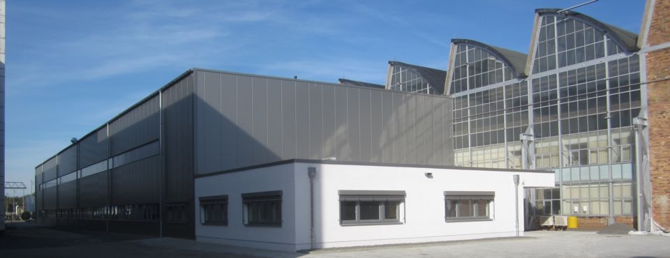 Instandhaltung Schienenfahrzeuge Firmengebäude JumboTec